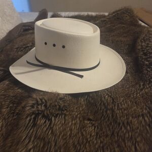 Classic White Cowboy Hat
